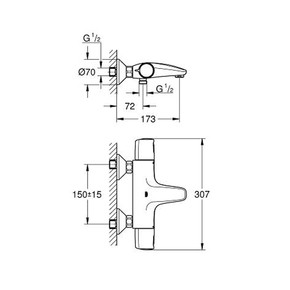 Grohe Yeni Precision Trend Termostat  Bataryası_1