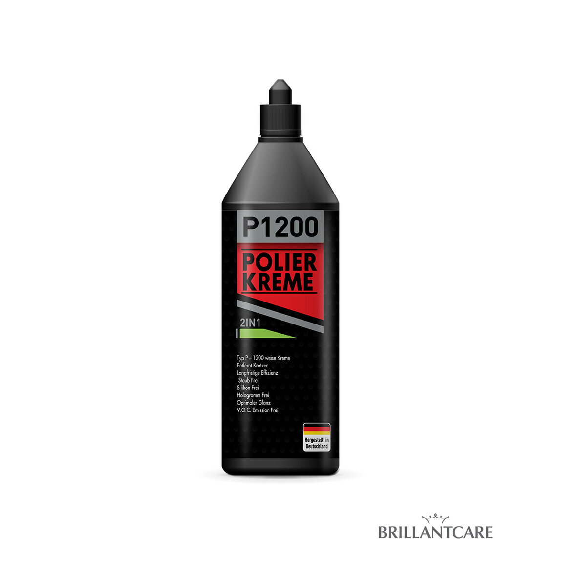    Brillantcare P1200 Nano Çizik Giderici Pasta Cila  