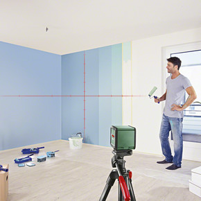 Bosch Quigo Plus Çapraz Lazer Mesafe Ölçer (Tripod Dahil)