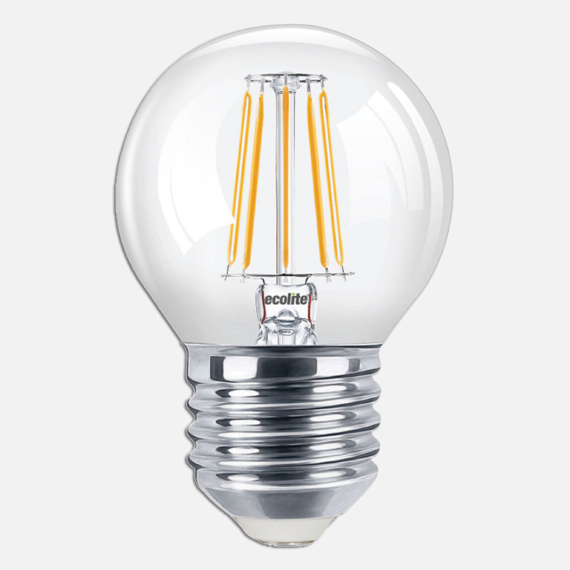    Ecolite Filament 4 W Sarı Klasik E27 Duy Led Ampul   