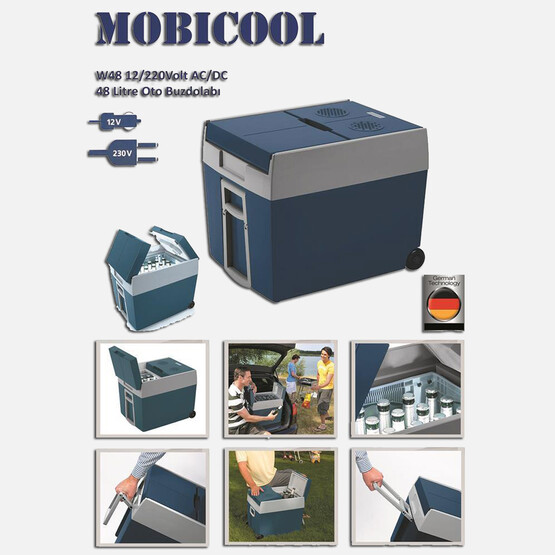 Mobicool W48 12/220Volt AC/DC 48 Litre Oto Buzdolabı