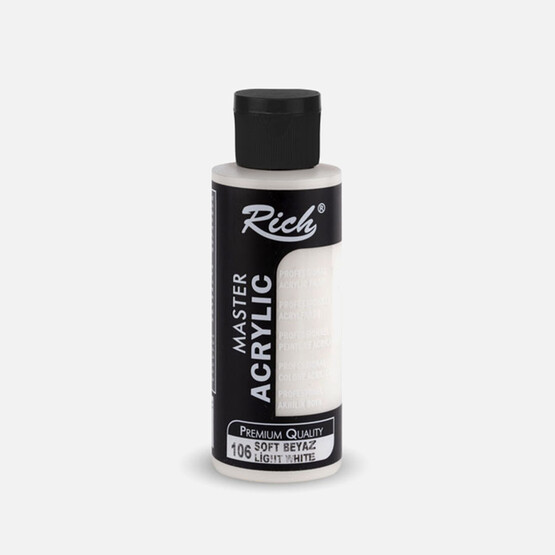 Rich Akrilik Soft Beyaz 130 cc 