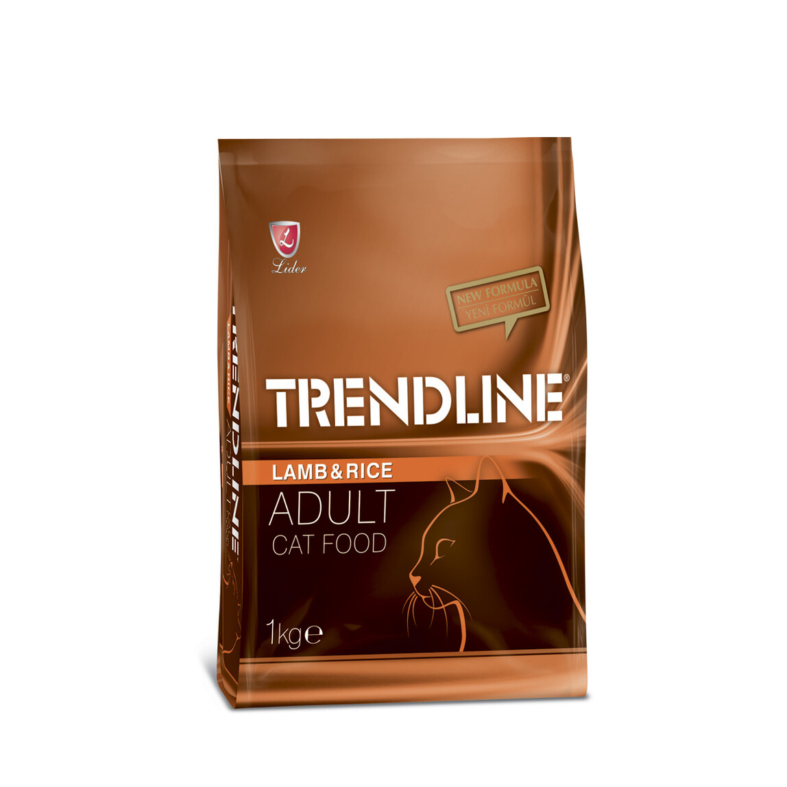    Trendline Kuzu Etli Yetişkin Kuru Kedi Maması 1kg  