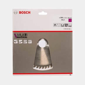 Bosch Daire Testere Bıçağı Çok Amaçlı 190X30 mm  54 Diş_1