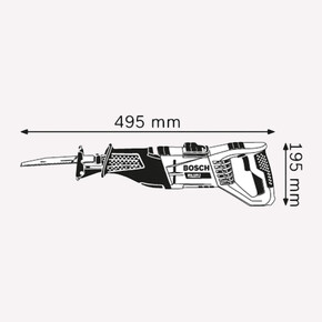 Bosch GSA1100E Profesyonel 1100W Tilki Kuyruğu Testere_4