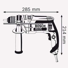 Bosch Profesyonel GSB-16RE 750W 18 mm Darbeli Matkap