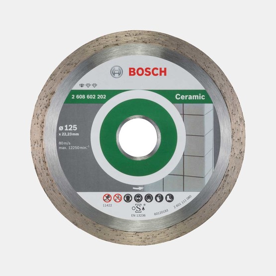 Bosch Elmas Kesme Diski Seramik İçin  125 mm