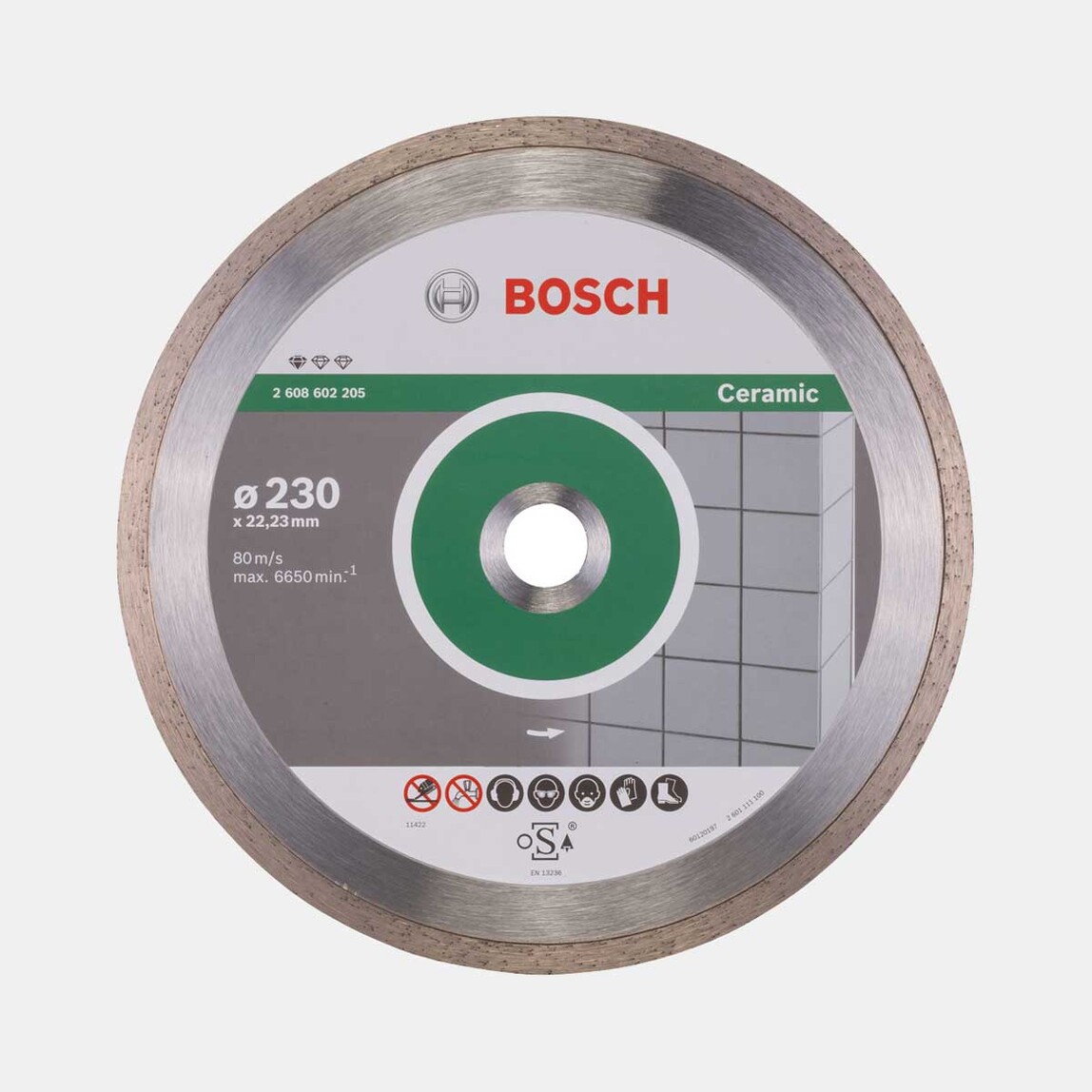    Bosch Elmas Kesme Diski Seramik İçin  230 mm 