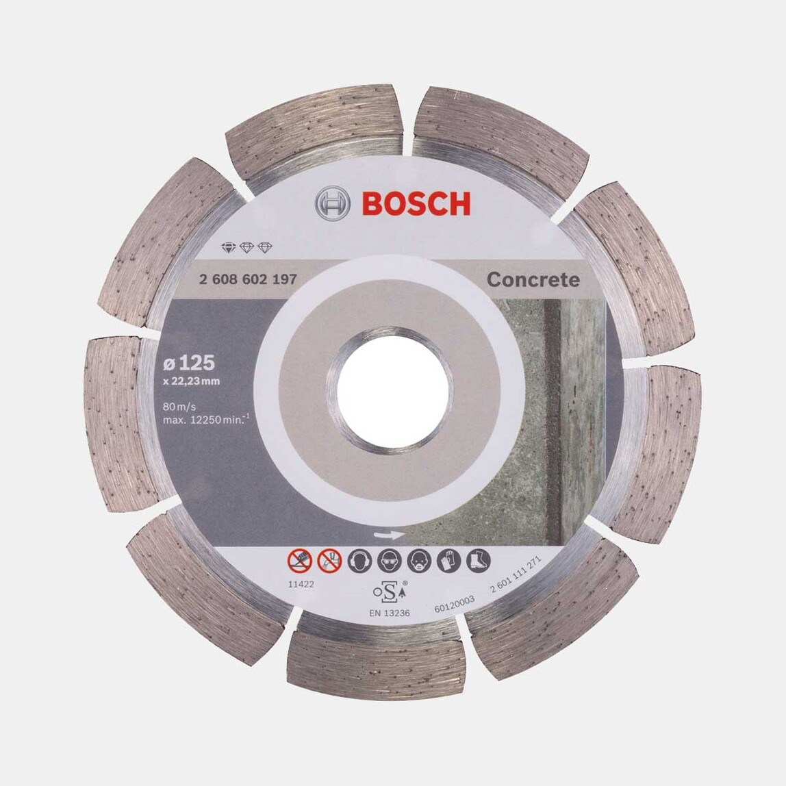    Bosch Elmas Kesme Diski Beton İçin 125 mm 