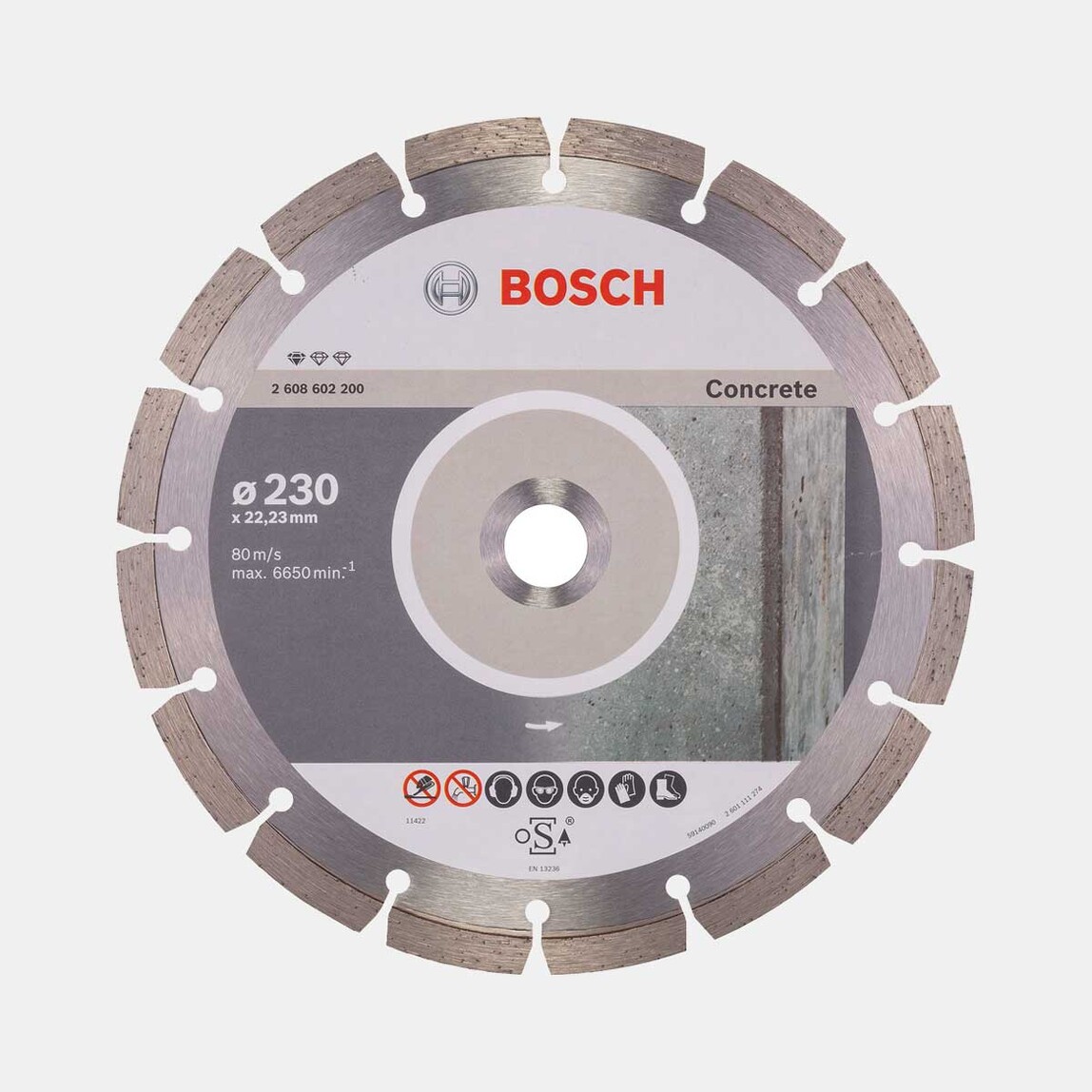    Bosch Elmas Kesme Diski Beton İçin 230 mm 
