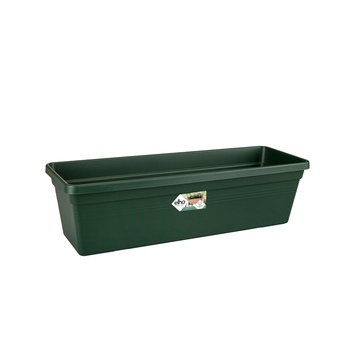    Elho Green Basics Balkon Saksısı Yeşil 80 cm  
