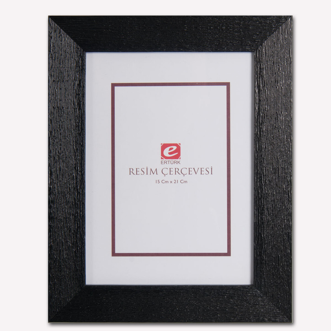    Ertürk Siyah Ağaç Kabuğu Resim Çerçevesi 15x21 cm  