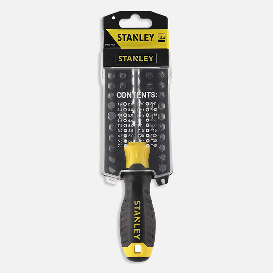 Stanley STHT0-70885 Multibit 34 Parça Tornavida Seti 