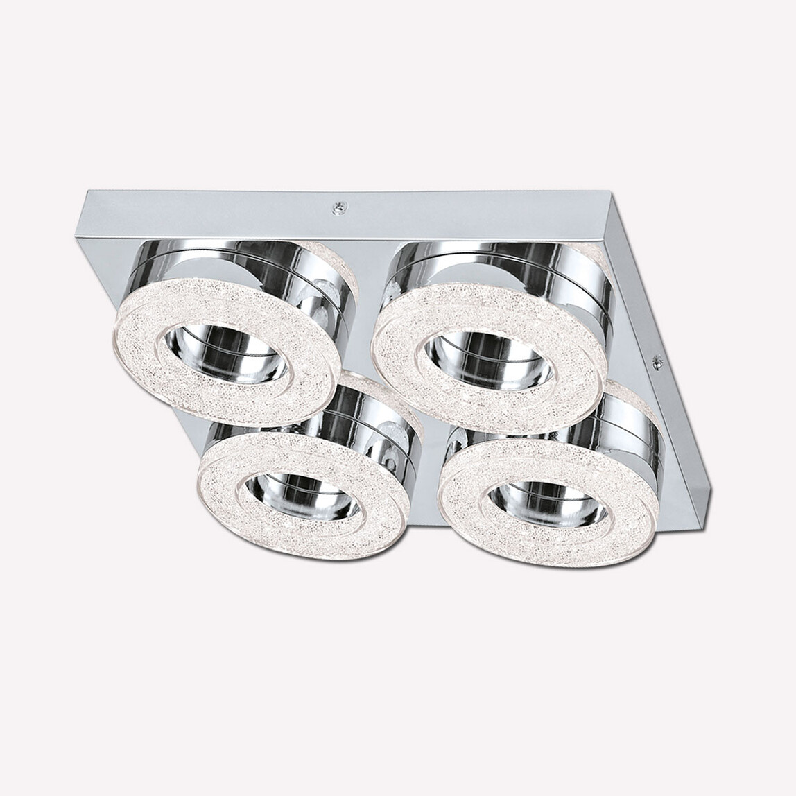 Eglo Fradelo Led Spot Yuvarlak 4X4W_0