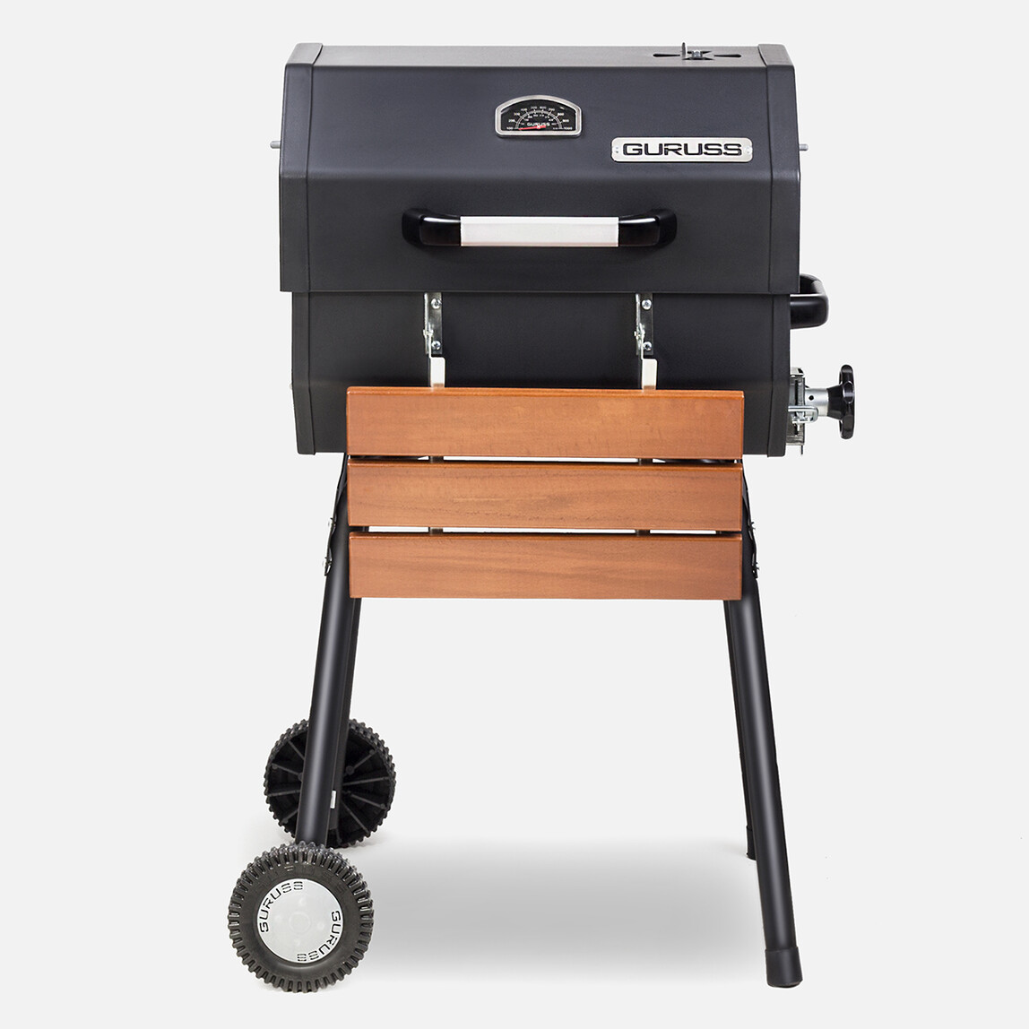    Guruss CG-050 Kömürlü Barbekü Mangal Siyah + Önlük + Kılıf 