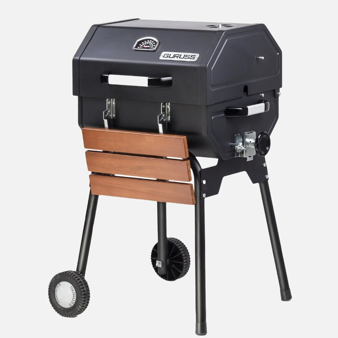    Guruss CG-050 Kömürlü Barbekü Mangal Siyah + Önlük + Kılıf 