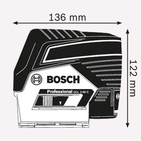Bosch Profesyonel GCL 2-50C+RM2 Çizgi Lazer_5