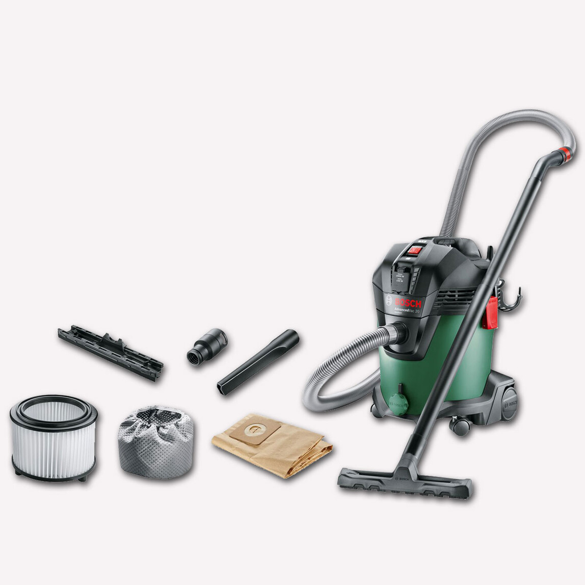    Bosch Advanced Vac 1200 W Islak-Kuru Elektrikli Süpürge   