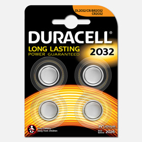 Duracell 2032 Pil 3 Volt 4'Lü Paket