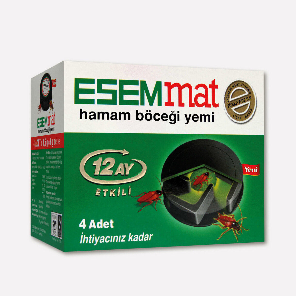    Esemmat Esemmat Hamam Böceği Yemi  