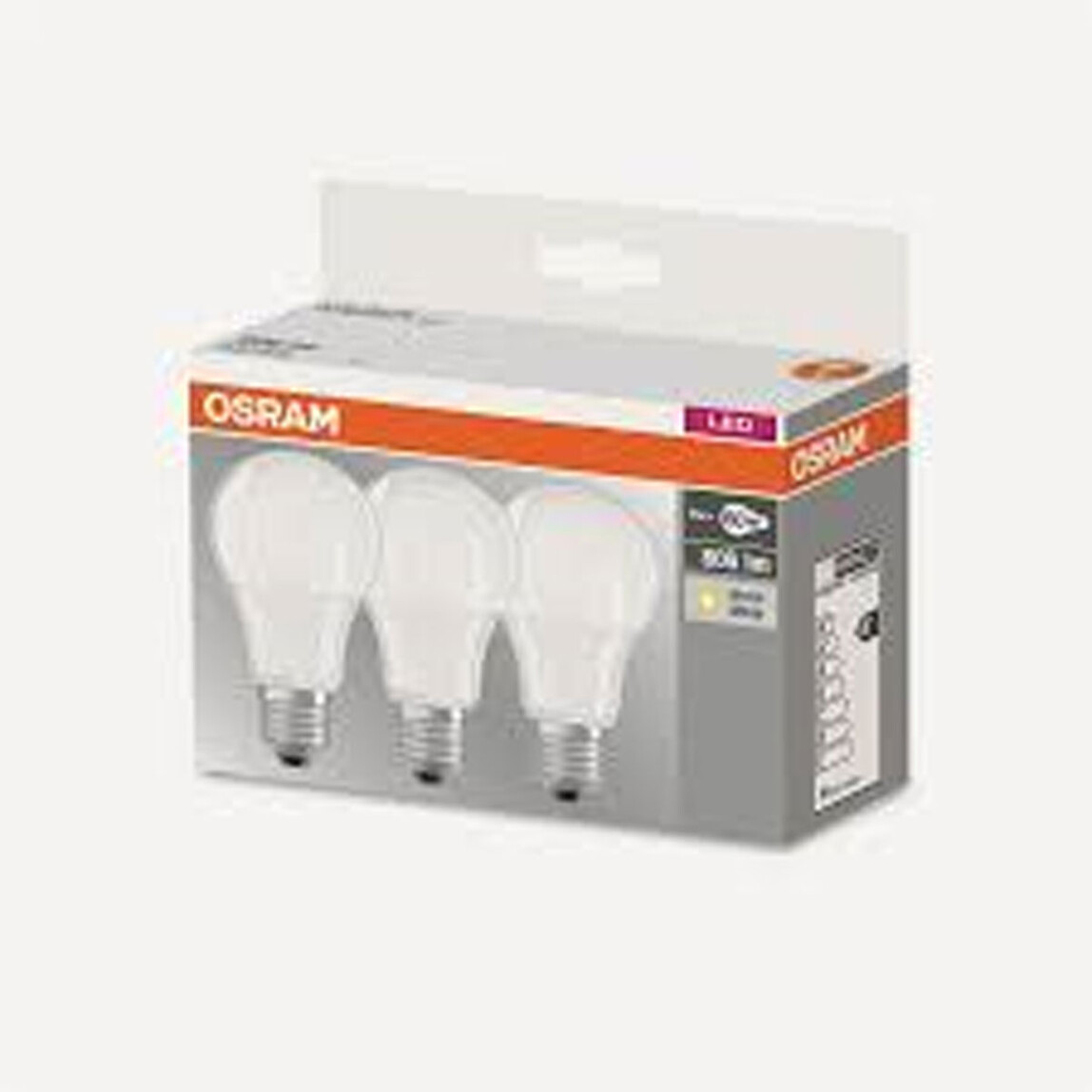    Osram Cla75 11.5 W Sarı Mum E27 Duy 3’lü Led Ampul   