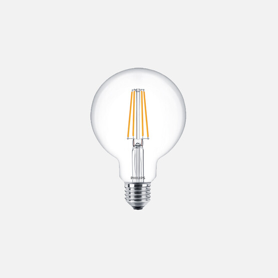 Philips Classic G93 60 W Beyaz Klasik E27 Duy Led Ampul  