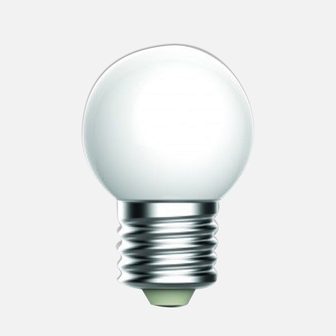    Ecolite Renkli 1 W Beyaz Klasik E27 Duy Led Ampul   