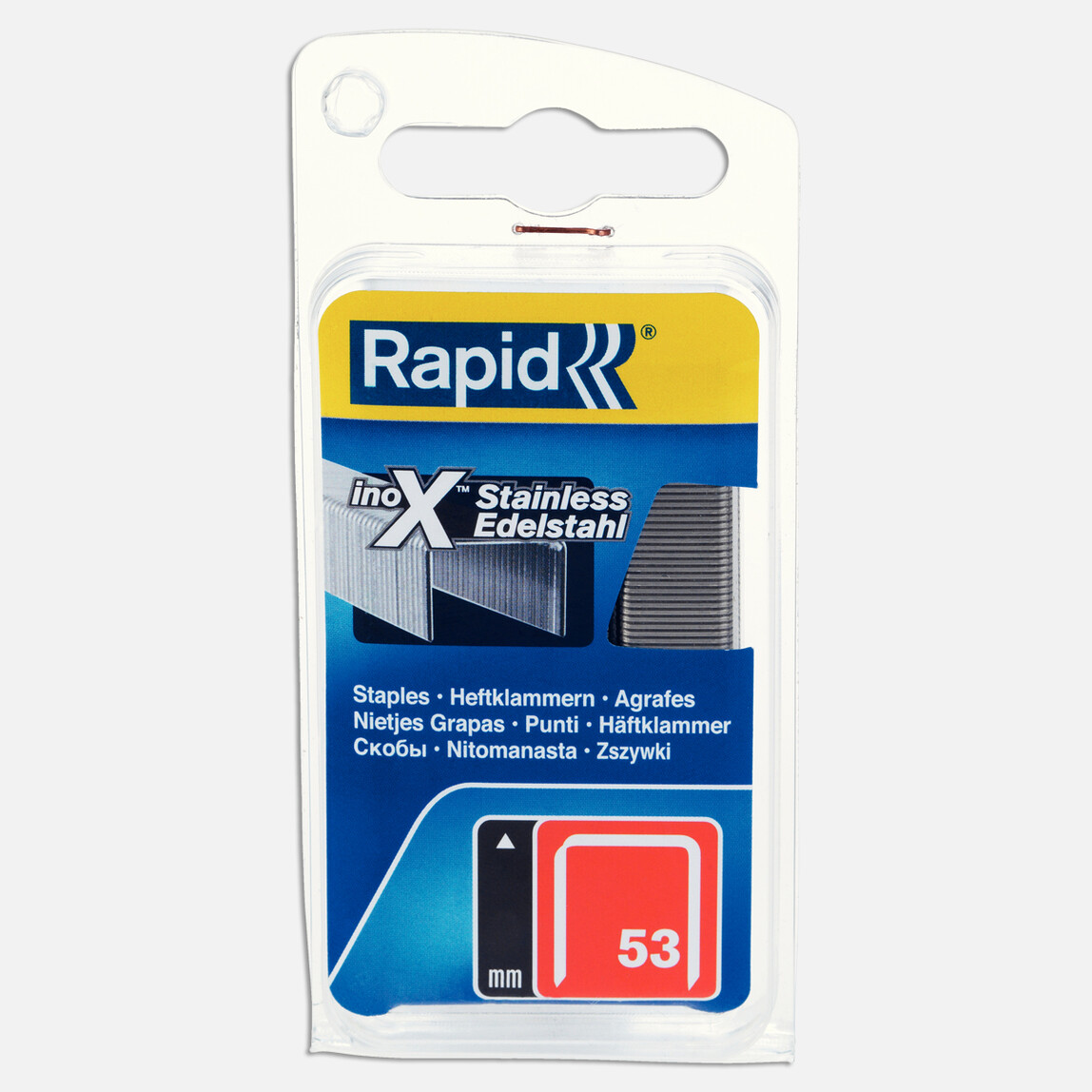    Rapid Paslanmaz Çelik Zımba Teli 536 mm  