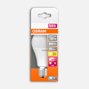 Led Ms60 9W/827 E27 Led Cla60 Hareket Sensörlü Lamba Sarı Işık_1