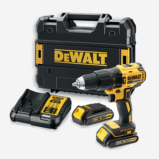 Dewalt DCD778S2T-QW 18V 1.5 Ah Li-ion Çift Akü Darbeli Şarjlı Matkap  