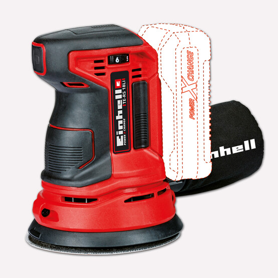 Einhell TE-RS 18 Li Solo Akülü Eksantrik Zımpara 