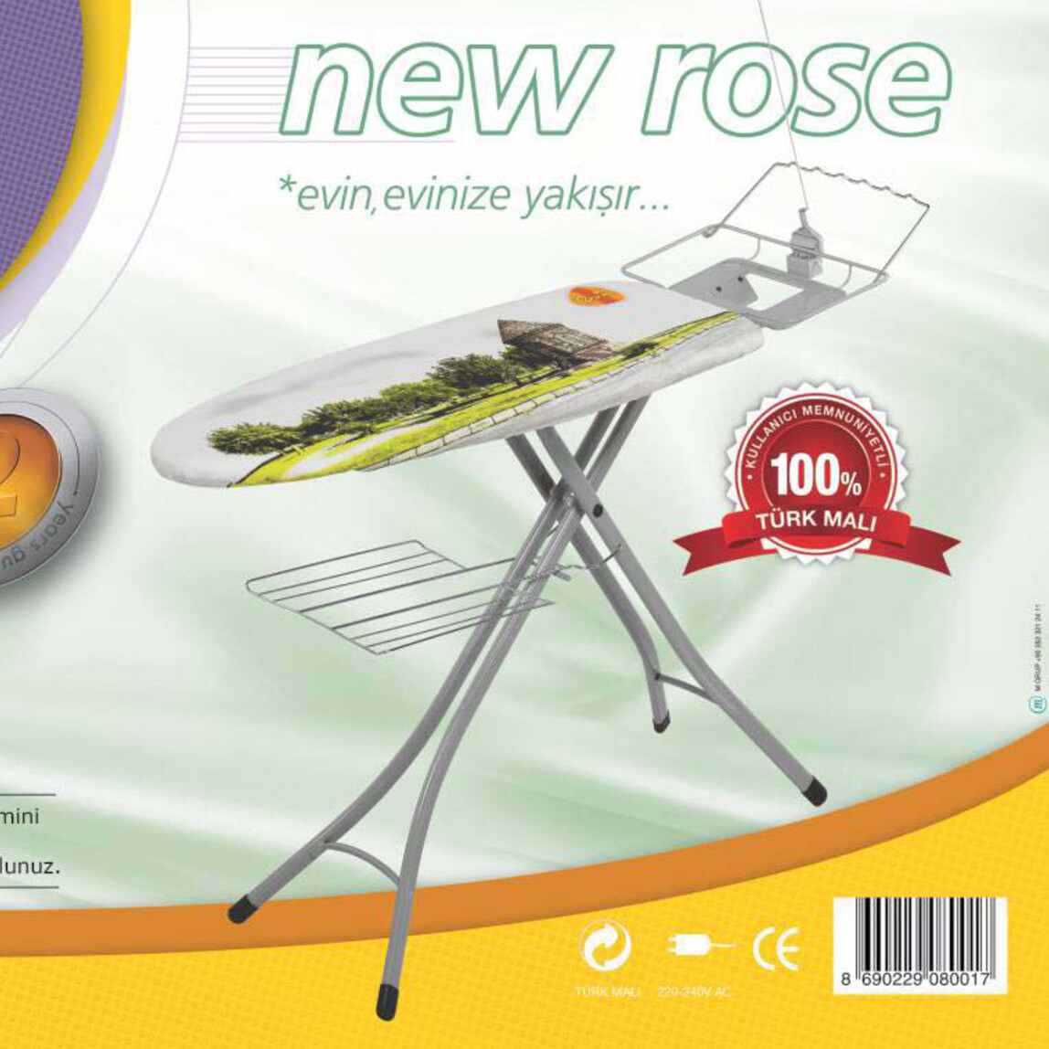    Evin New Rose Ütü Masası  