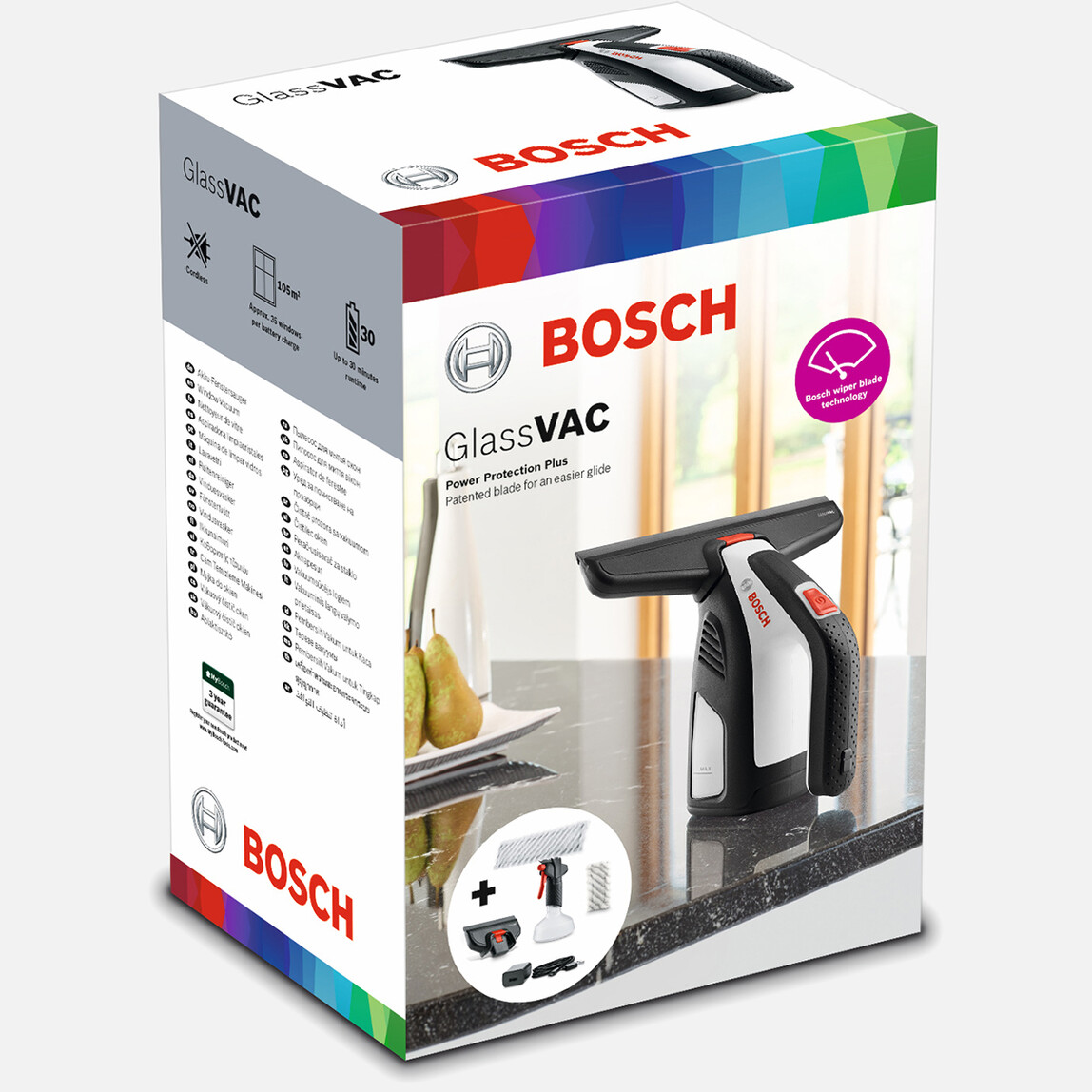    Bosch Glassvac 3,6V Cam Temizleyici 