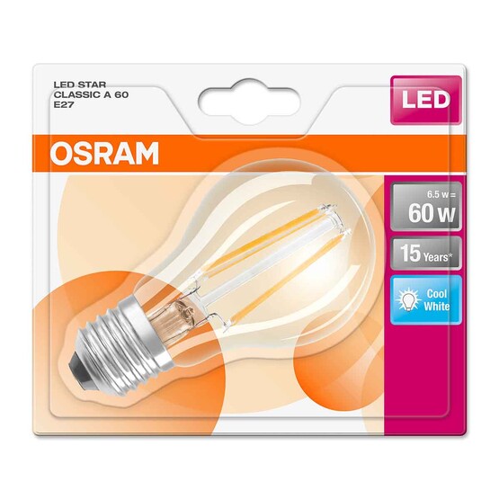 Osram CLA60 7 W Beyaz Klasik E27 Duy Led Ampul  