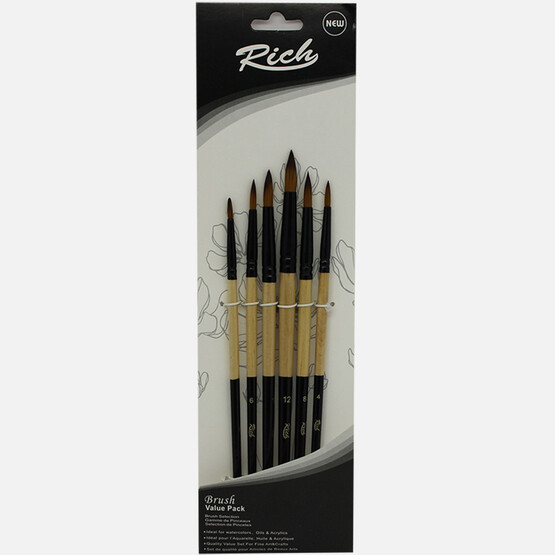 Rich Yeni Seri Detay Fırça seti 6' lı 