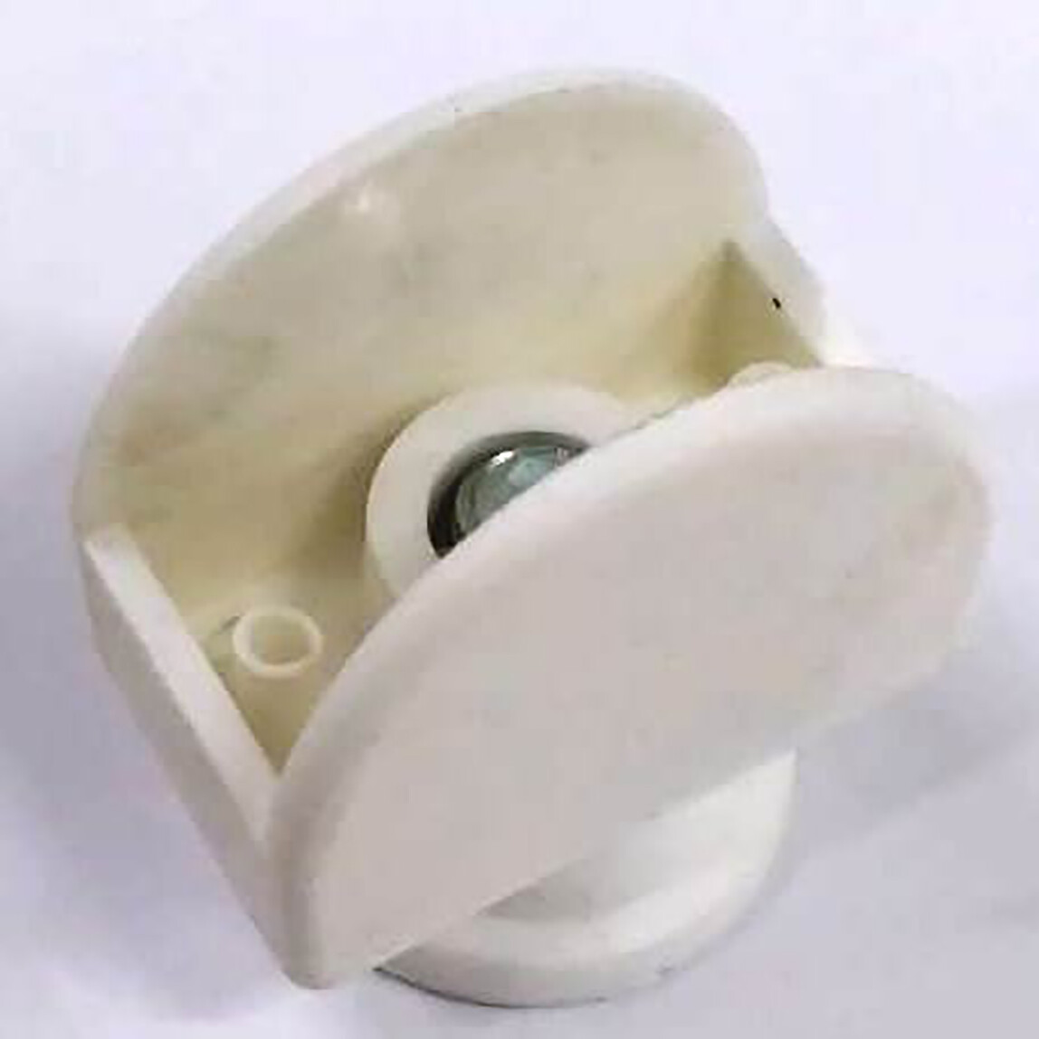    Adilon  Plastik Geçme Ayak Bingolu Beyaz 18mm  