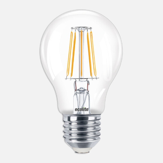Ecolite Filament G35 6.5 W Sarı Klasik E27 Duy 2'li Led Ampul  