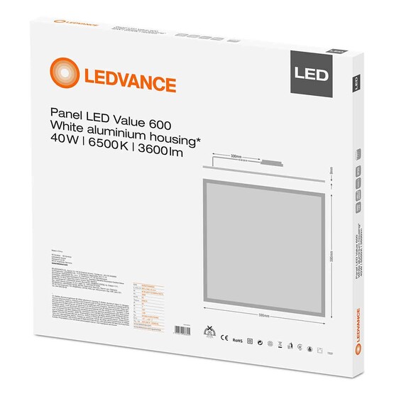 Ledvance K 40 W Beyaz Led Panel LED Duy Led Ampul 