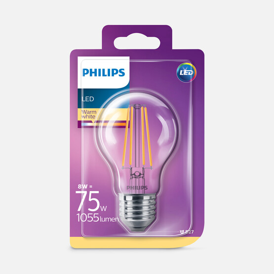 Philips Classic 75 W Klasik E27 Duy Led Ampul  