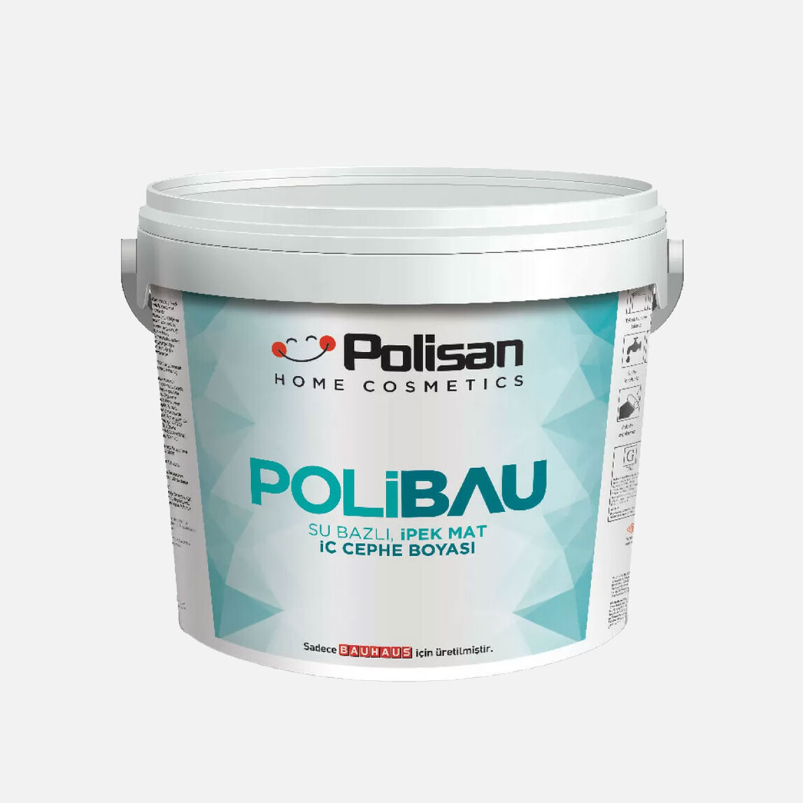    Polibau İpek Mat İç Cephe Boyası A Bazı 20 kg 