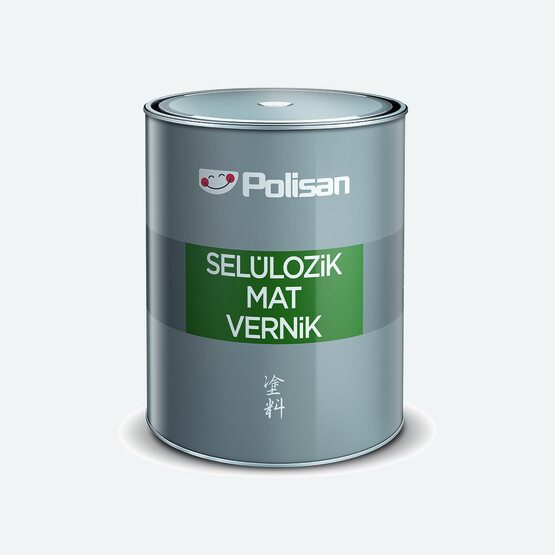 Polisan 3 kg Selülozik Mat Vernik 