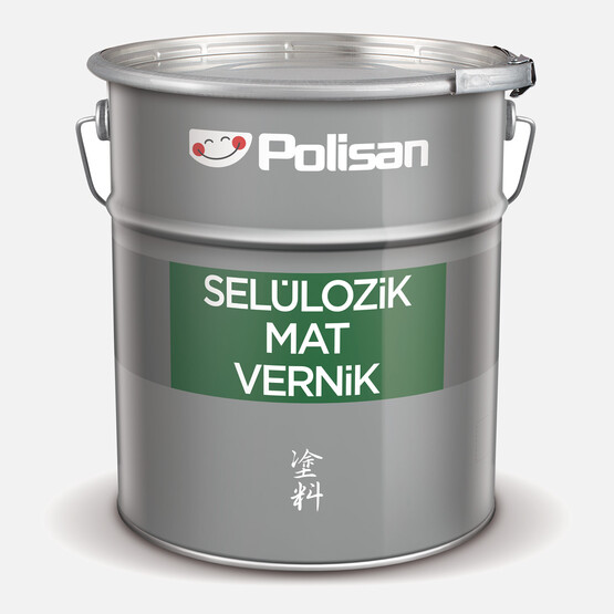 Polisan 12 kg Selülozik Mat Vernik 