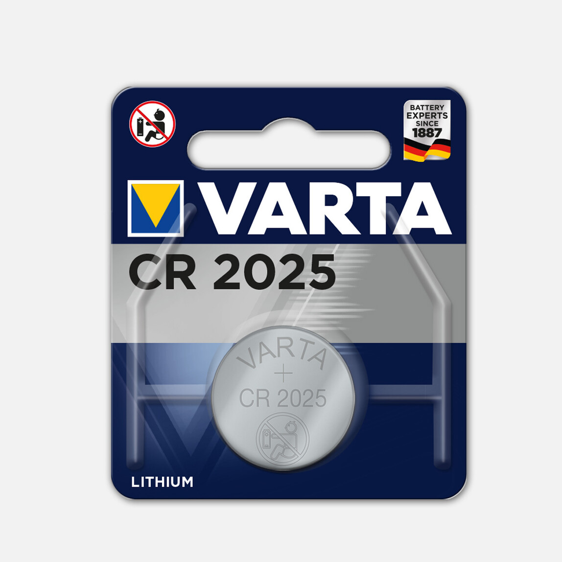    Varta Li Elekt Cr 2025 Pil 3V Electronic Pil  