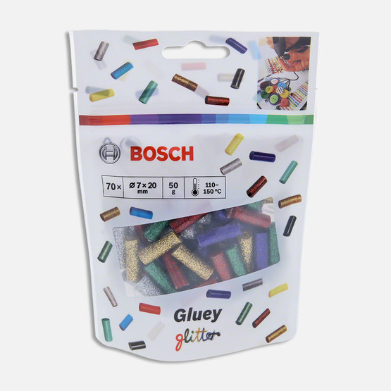Bosch Gluey Tutkal Çubuğu 7mm - Simli