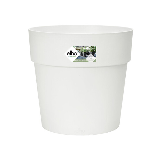 Elho Vibia Straight Saksı Beyaz 30 cm 