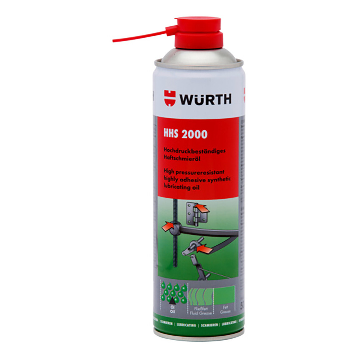    Würth HHS 2000 Yağlama Sprey 500ml  