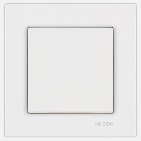 Nilson Moda Beyaz Işıklı Anahtar  