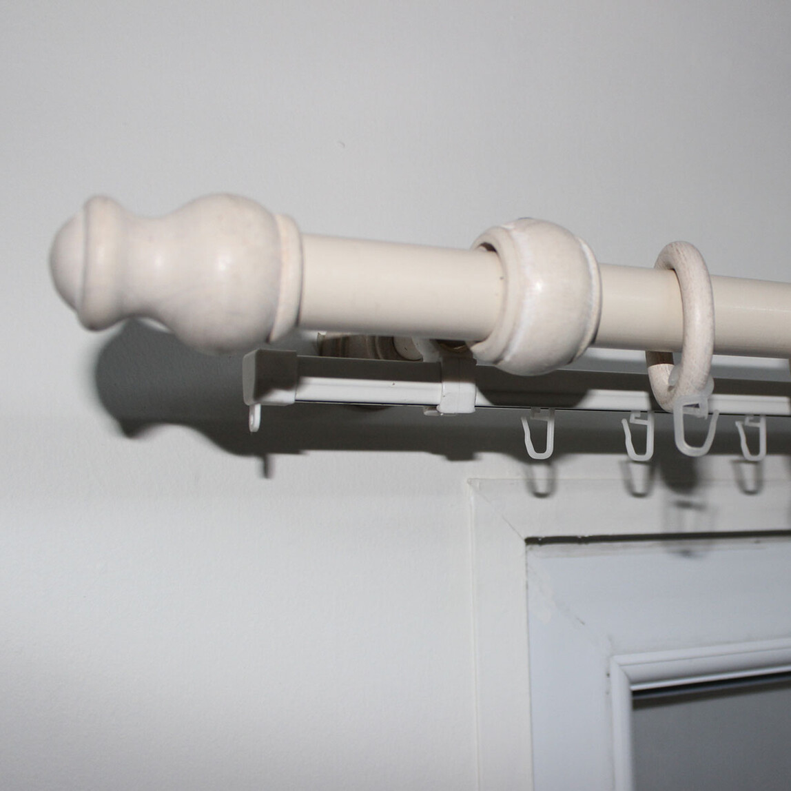    Linadora Ahşap Rustik 28 mm 300 cm Beyaz  