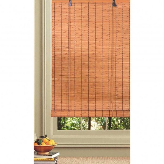 Linadora Terrakota Bambu Stor Açık Kahve 120x160 cm