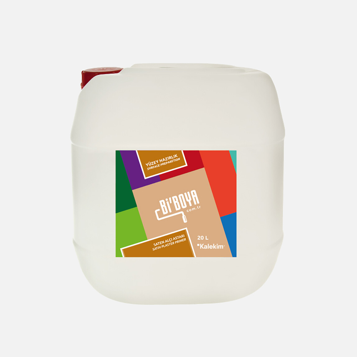   Bi'Boya Saten Alçı Astarı 20 lt 